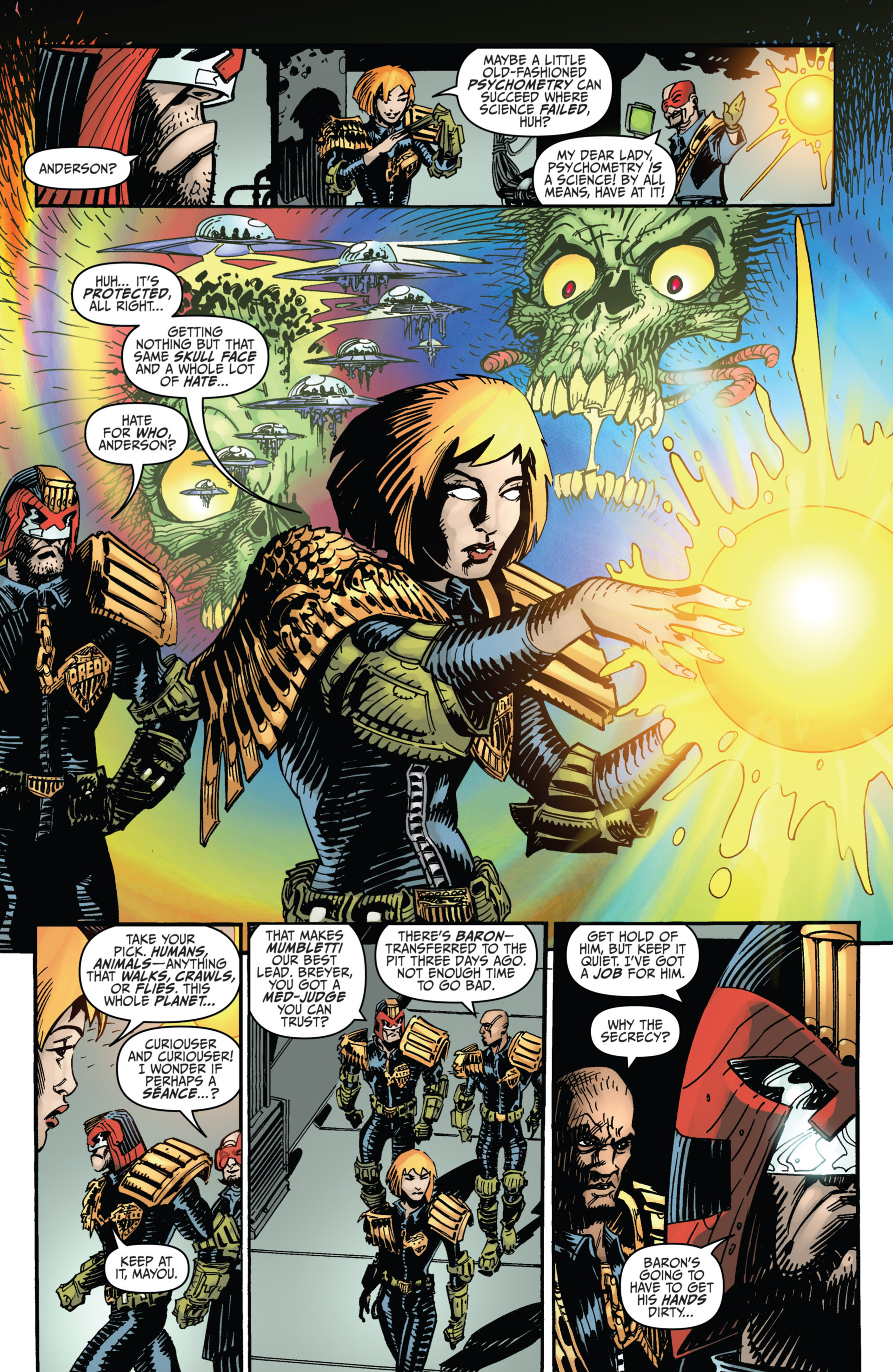 Read online Mars Attacks Judge Dredd comic -  Issue #2 - 14