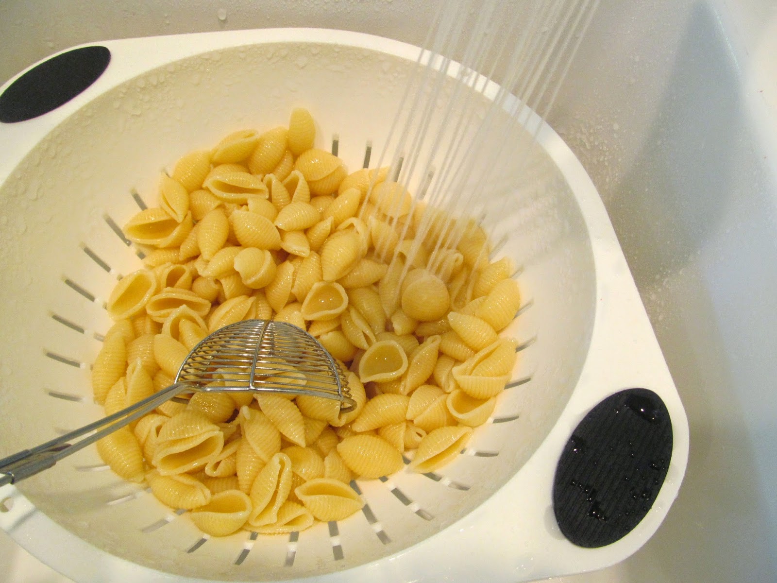 chilling pasta