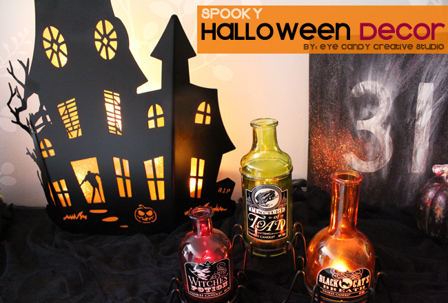 yankee candle halloween home decor, haunted house, spooky halloween