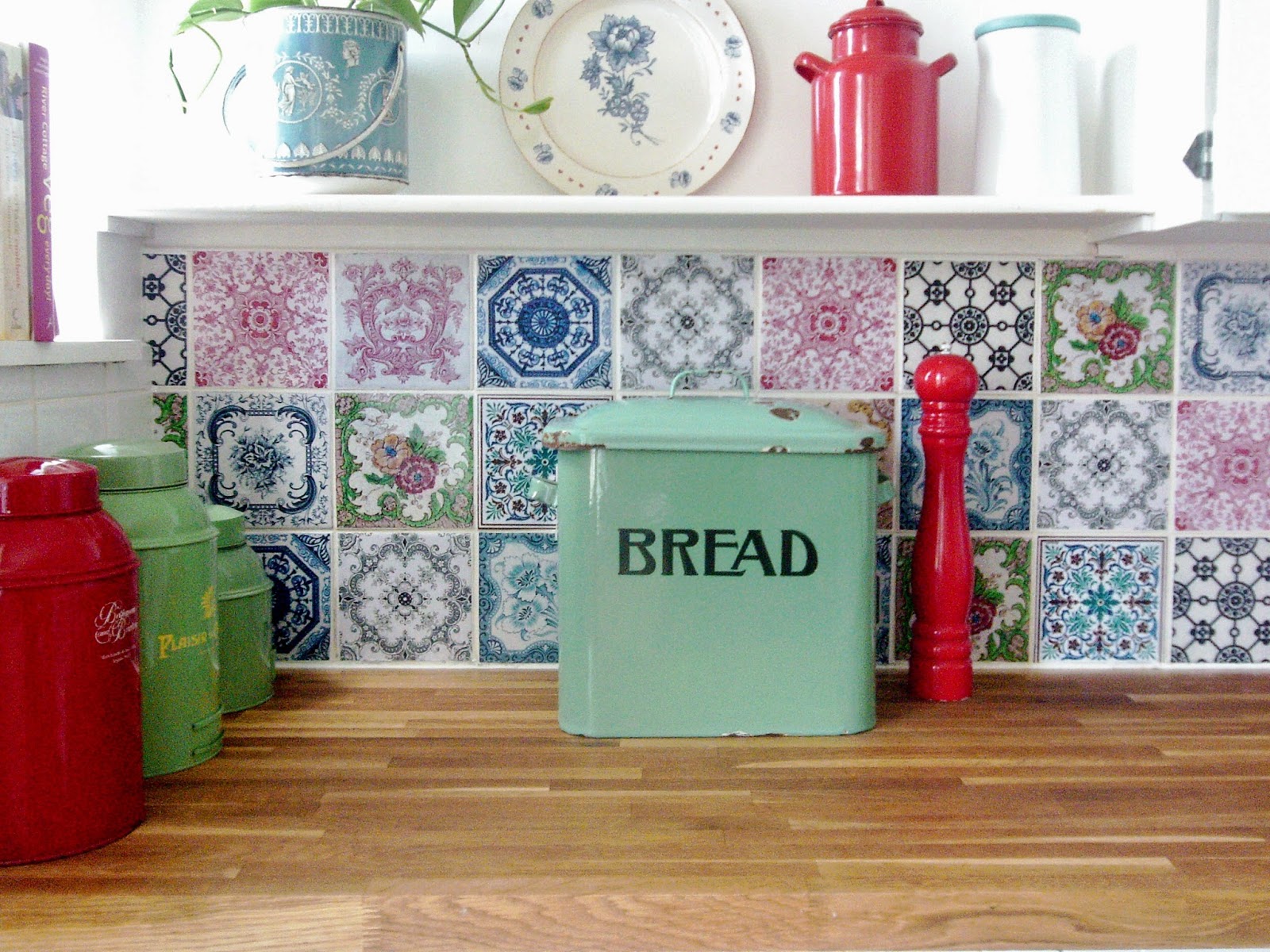 Handmade Victorian Style Kitchen Wall Transfers