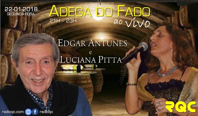 EDGAR ANTUNES e LUCIANA PITTA AO VIVO NA RQC!