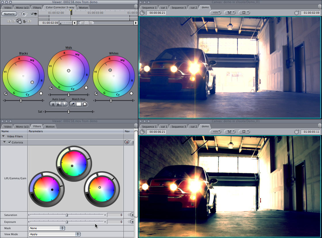 A2 Media Advanced Production Rebecca Green Editing Colour Correction
