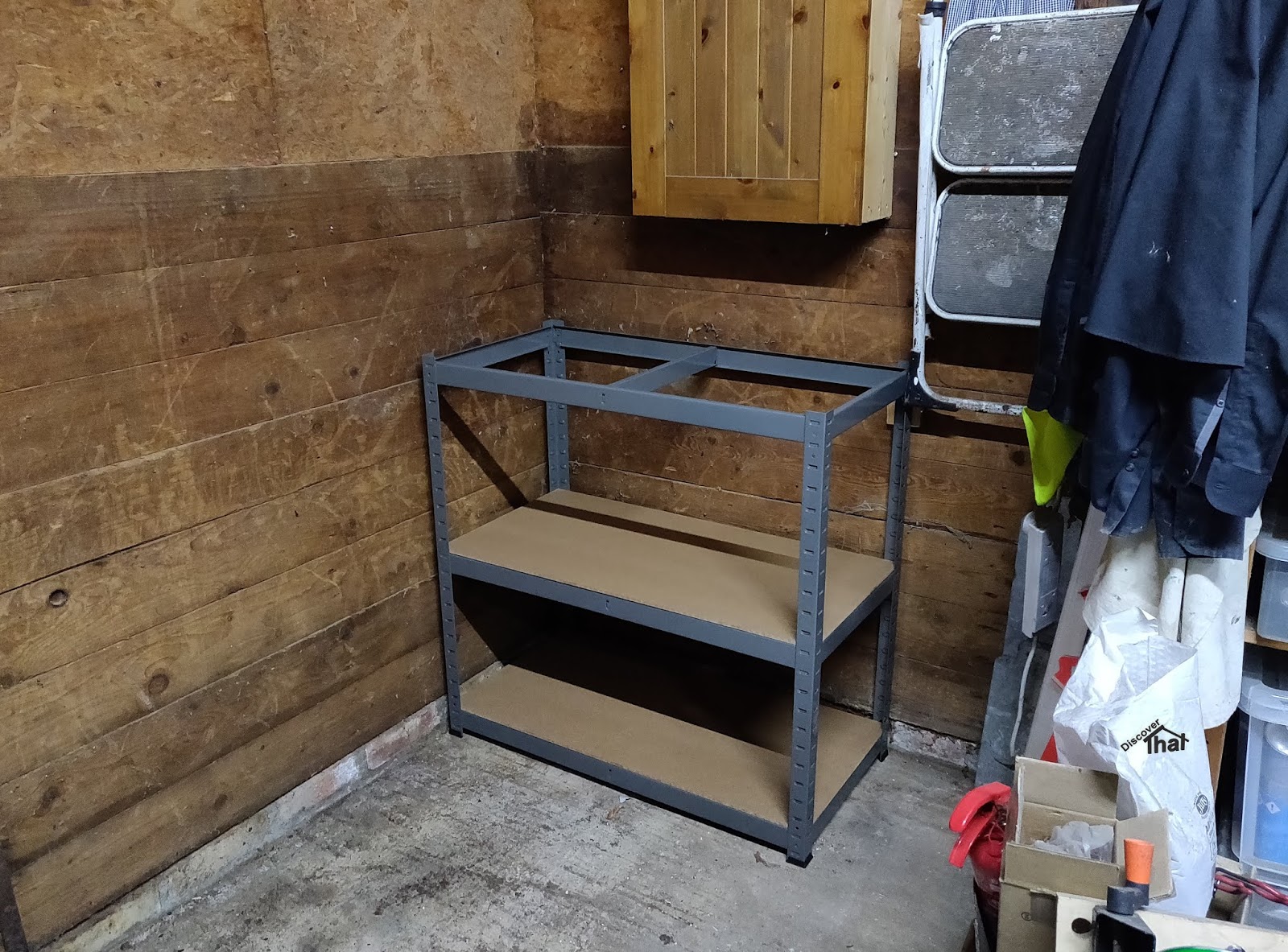 DiscoverThat Journal Shed racking