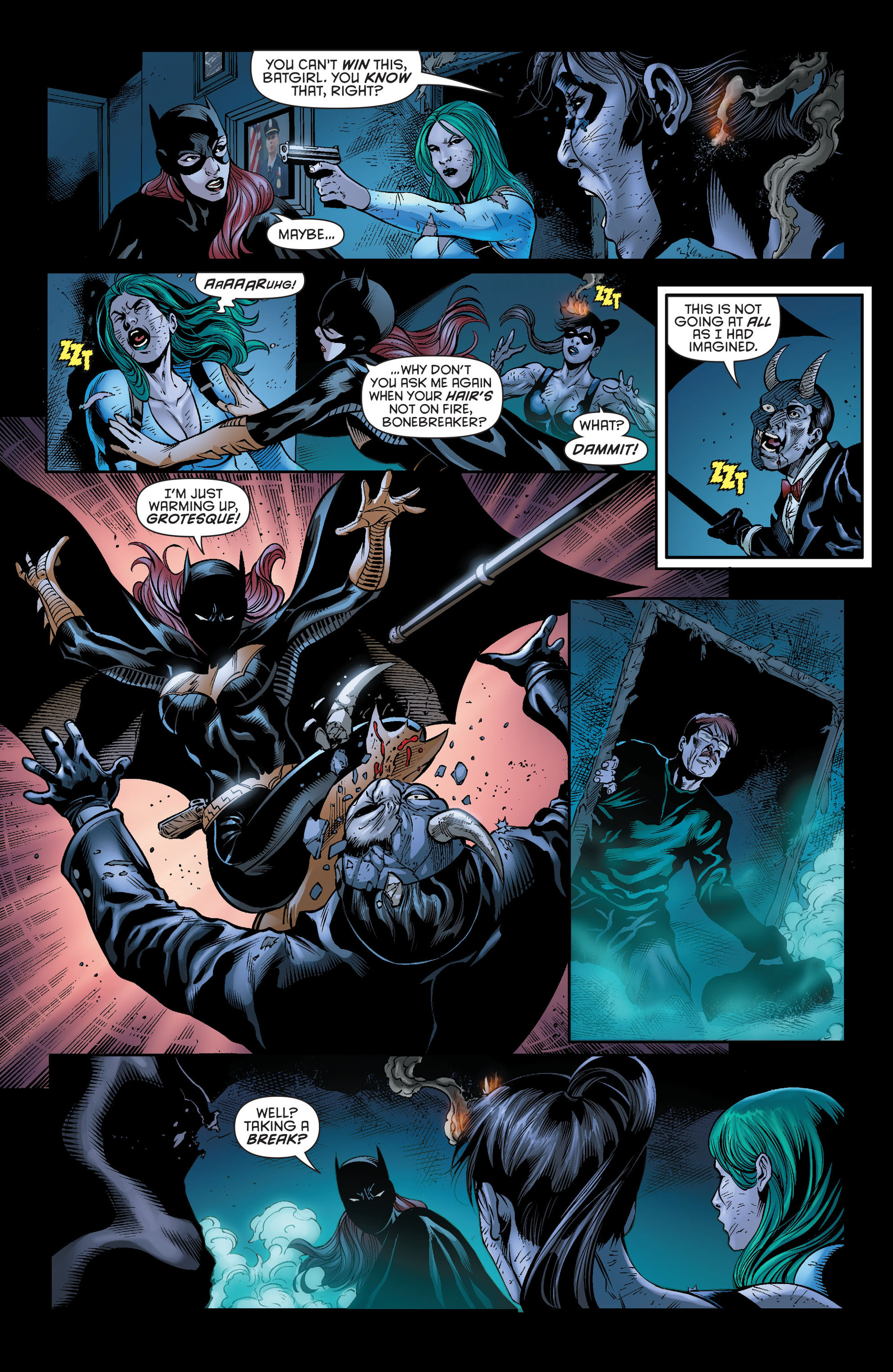 Read online Batgirl (2011) comic -  Issue #26 - 12