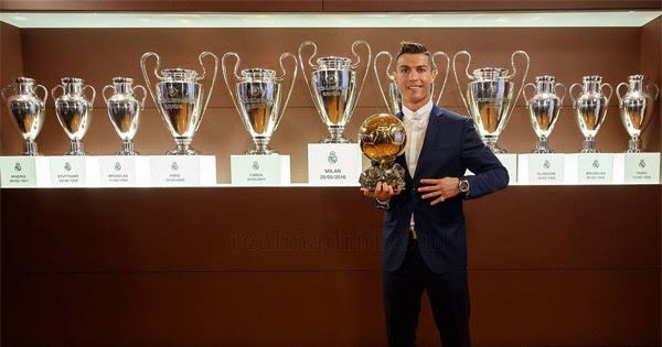 Cristiano Ronaldo Balon de Oro 2016. El Cuarto - MENTE NATURAL DE MODA