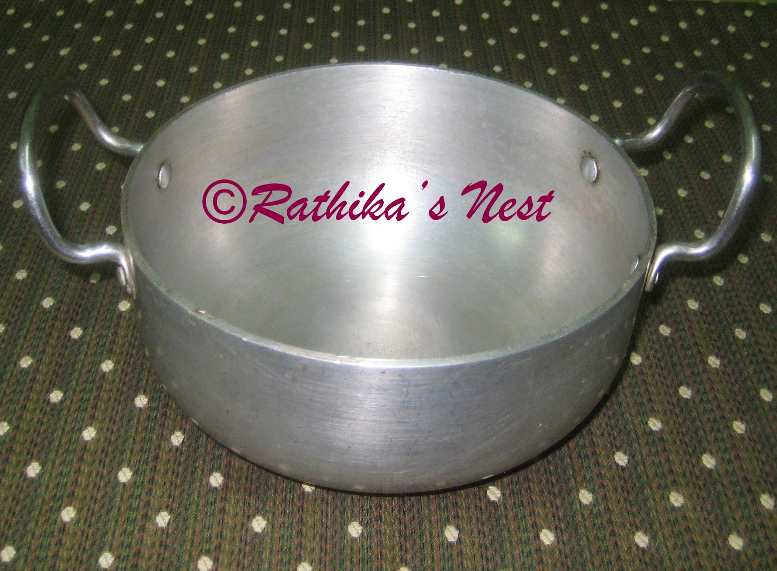 Rathika's Nest Kitchen utensils (சமையல் பாத்திரங்கள்)