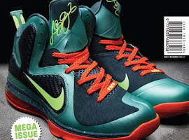 Shoe of the Month Mens September 2011- Nike LeBron 9 ‘Miami’
