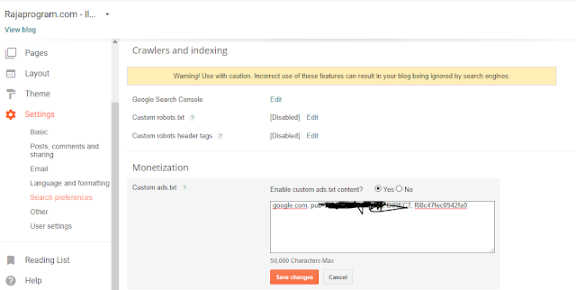 Cara Mengatasi Penghasilan Adsense Beresiko https://www.rajaprogram.com/2019/07/cara-mengatasi-penghasilan-beresiko-pada-adsense.html