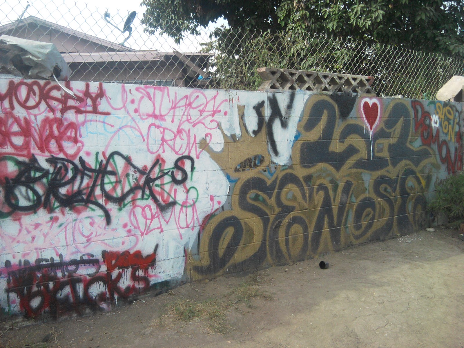 blood piru brims gangs graffiti Cedar block piru