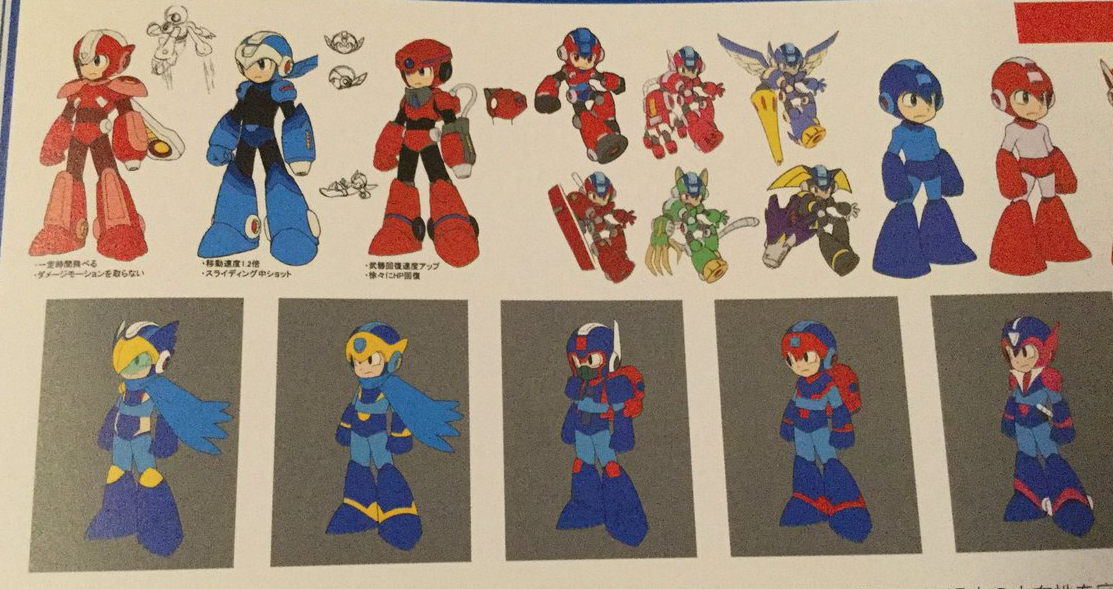 Rockman Corner Rockman 11 Production Note Preview Pages