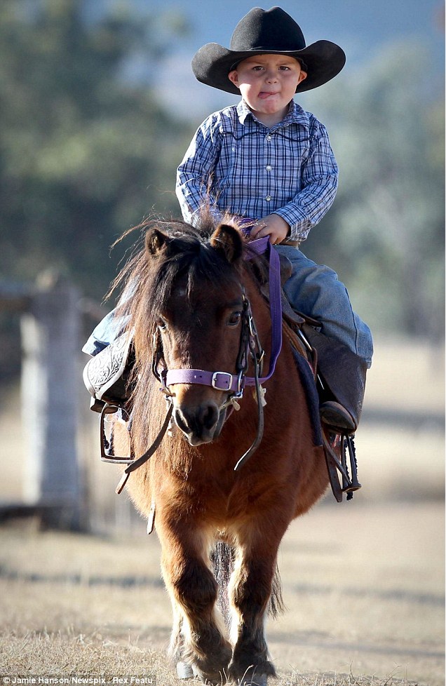 World's Youngest Cowboy