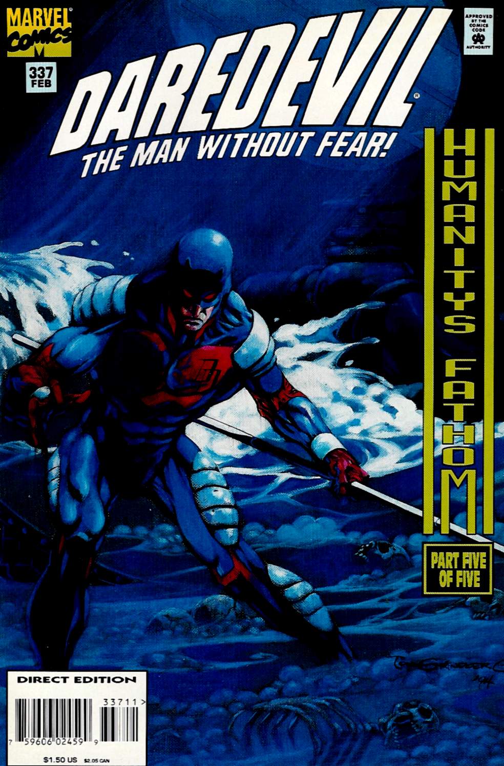 Read online Daredevil (1964) comic -  Issue #337 - 1