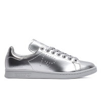 Silver-plated Score: Adidas X Raf Simons Stan Smith Sneakers | SHOEOGRAPHY