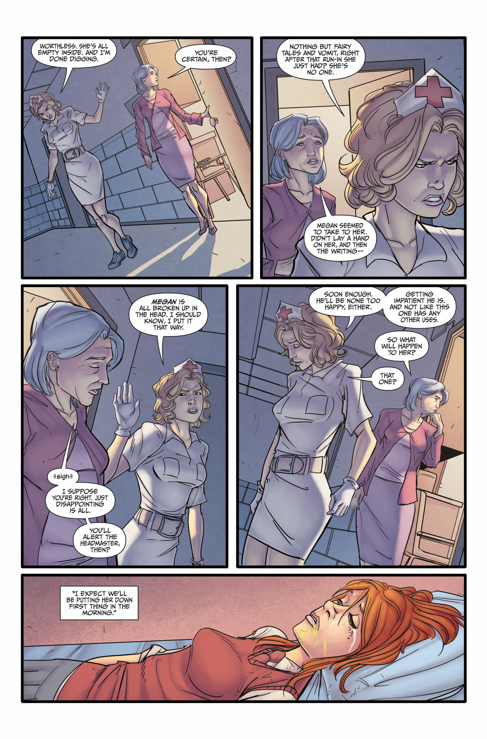 Read online Morning Glories comic -  Issue #4 - 19