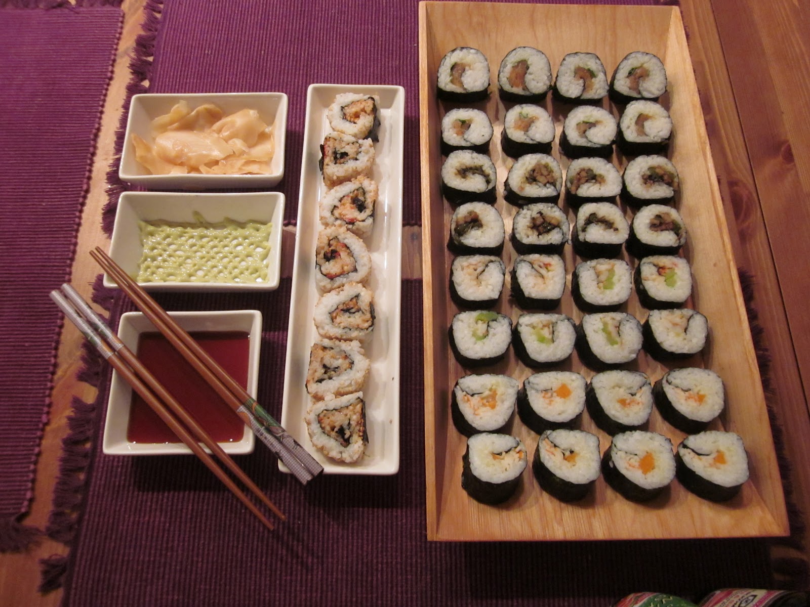 La merluza hermenéutica: CENA JAPONESA
