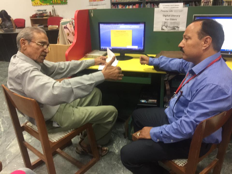 Digital Literacy Programme for Elderly T.S. CENTRAL STATE LIBRARY Blog