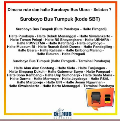 rute lengkap suroboyo bus bis surabaya