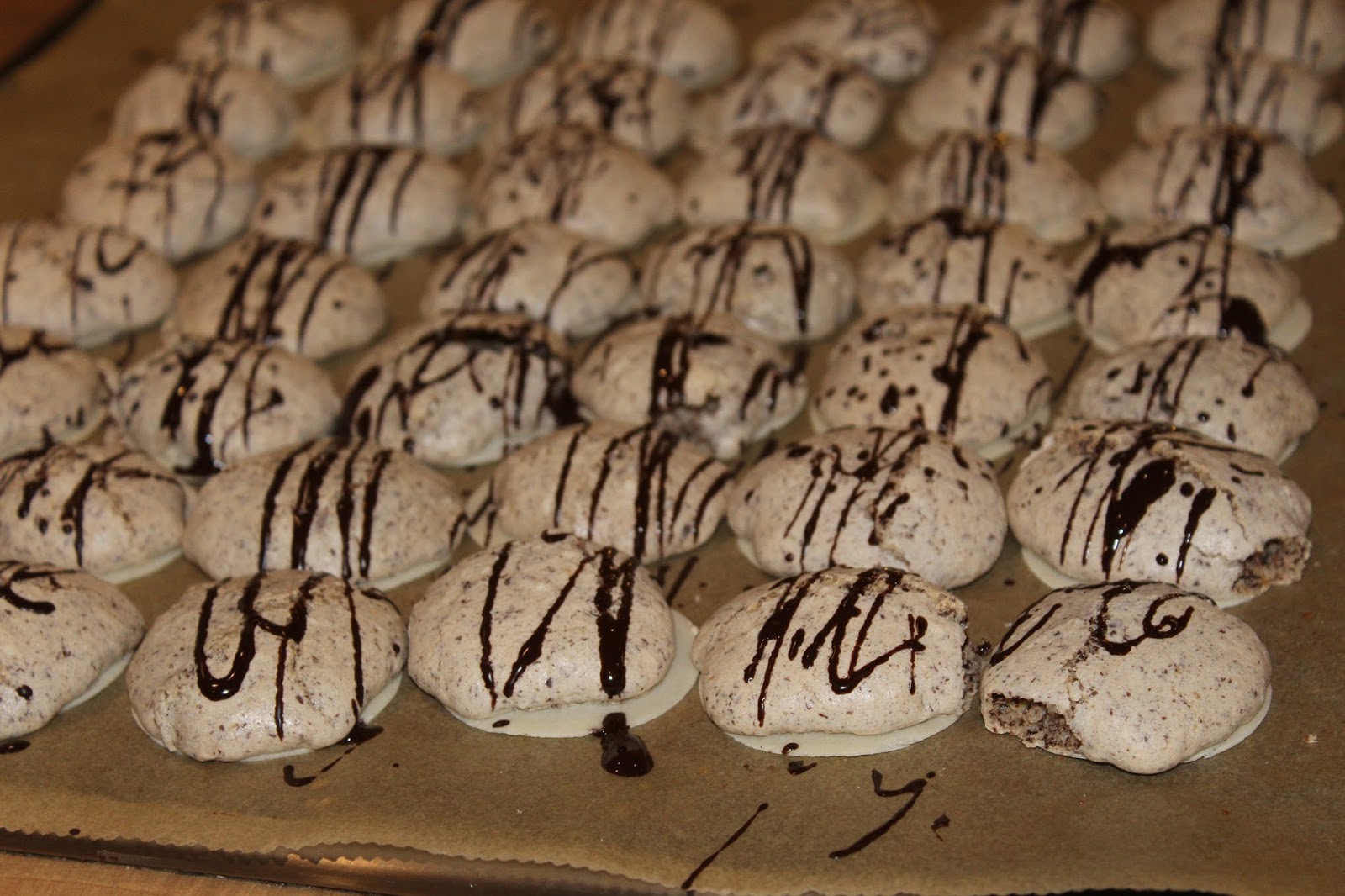 Theresas Backstube: Schokomakronen