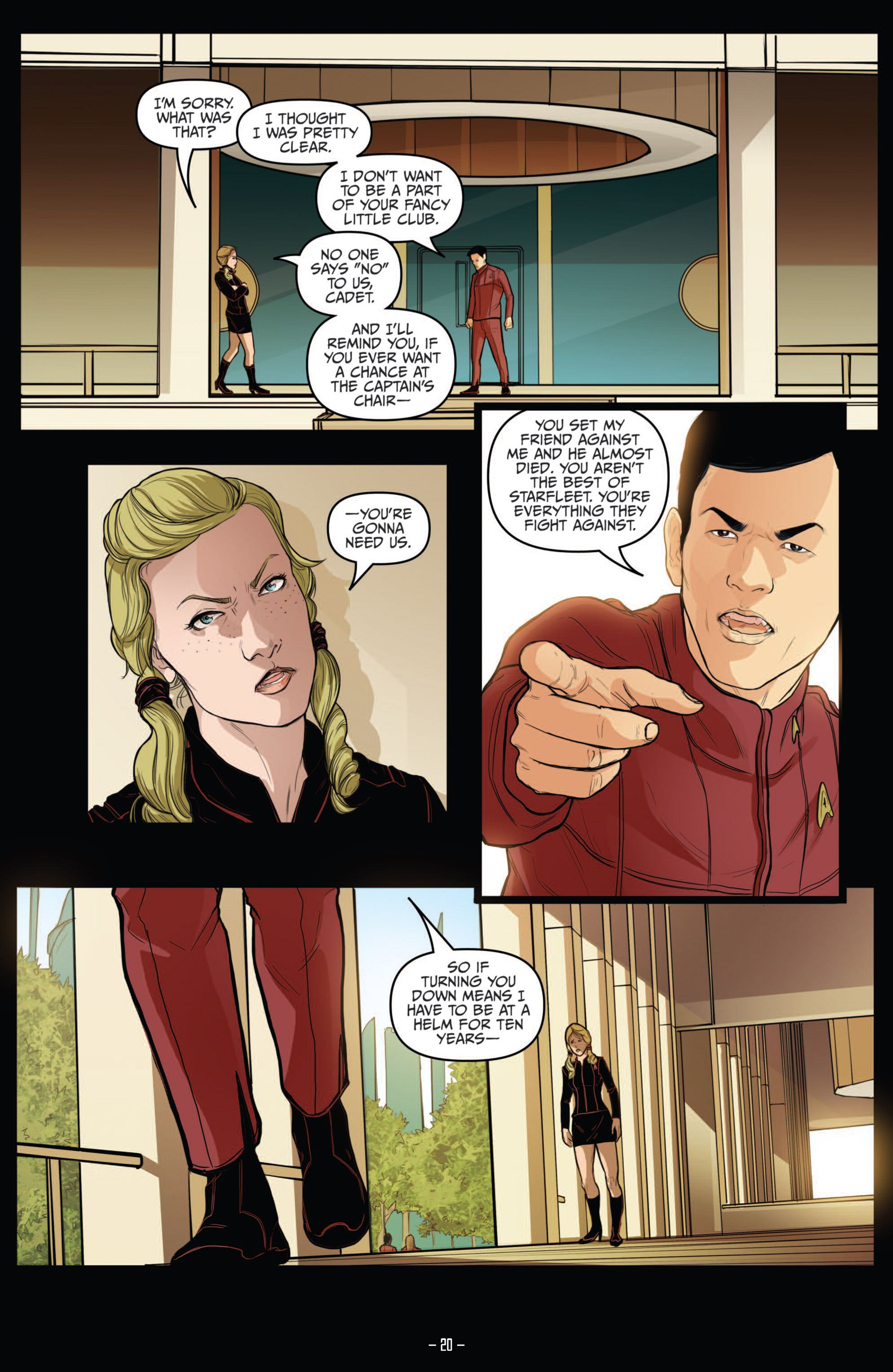Read online Star Trek (2011) comic -  Issue #20 - 22