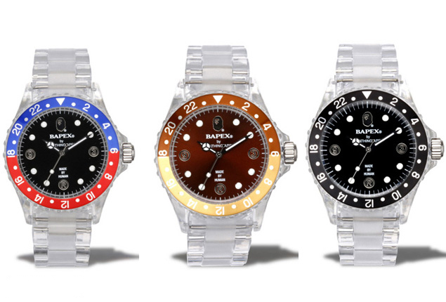 Bape x Bapex Clear Watches (Pre-Order)