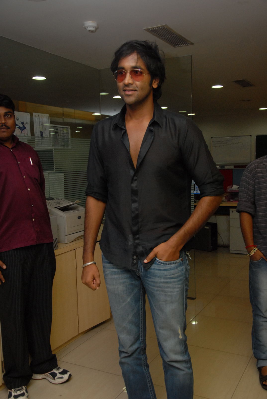Manchu Vishnu at Denikaina Ready Audio Premier in Radio Mirchi