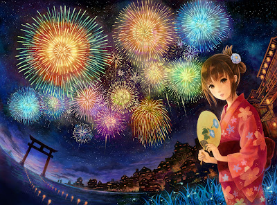  anime fireworks picture 