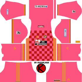 Vegalta Sendai ベガルタ仙台 kits 2017 - Dream League Soccer