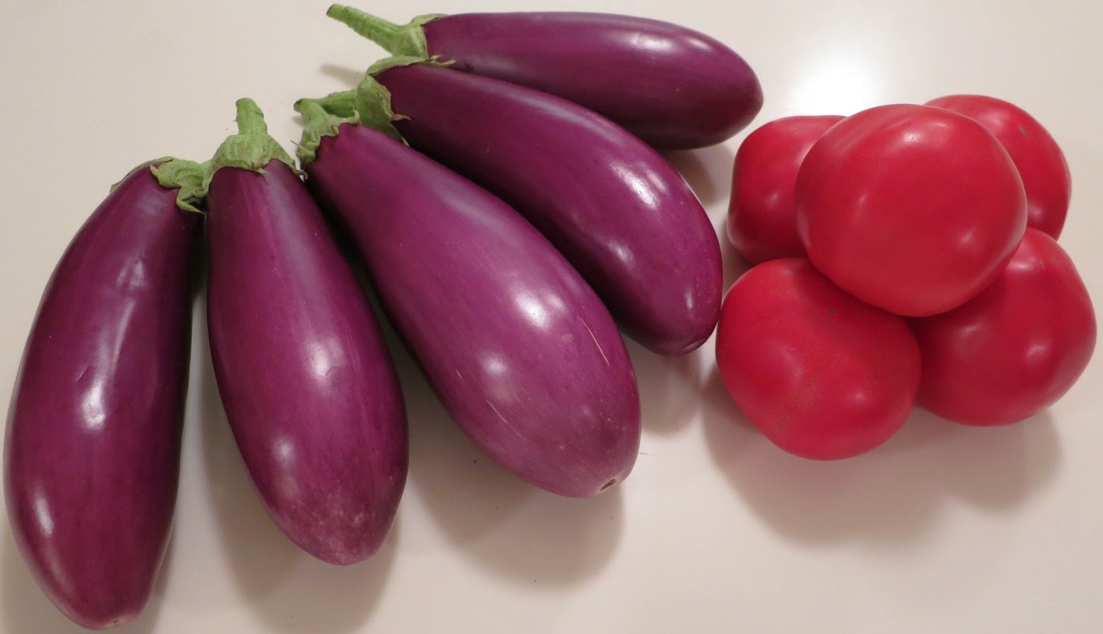 voltaire's garden The Fruits of Summer Eggplant and Tomato