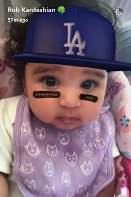 l Dream Kardashian is all shades of cute in baseball cap