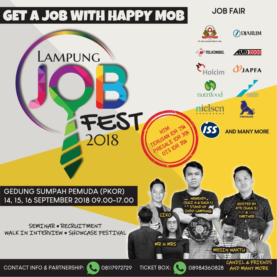 LAMPUNG JOB FEST 2018 3 LAMPUNGJOBFEST2018 LAMPUNG JOB FEST 2018