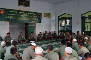 Syukuri Hari Juang Kartika Ke-70, TNI Doa Bersama Dan Istighosah