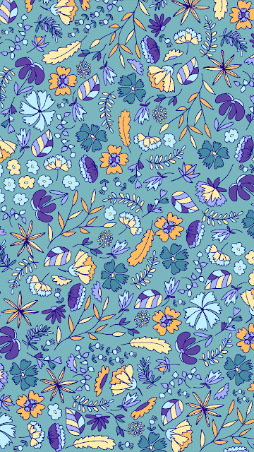 flower pattern wallpaper