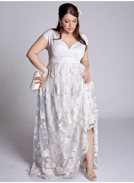 all white maxi dress plus size