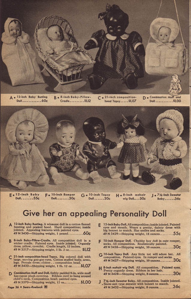 sears baby doll