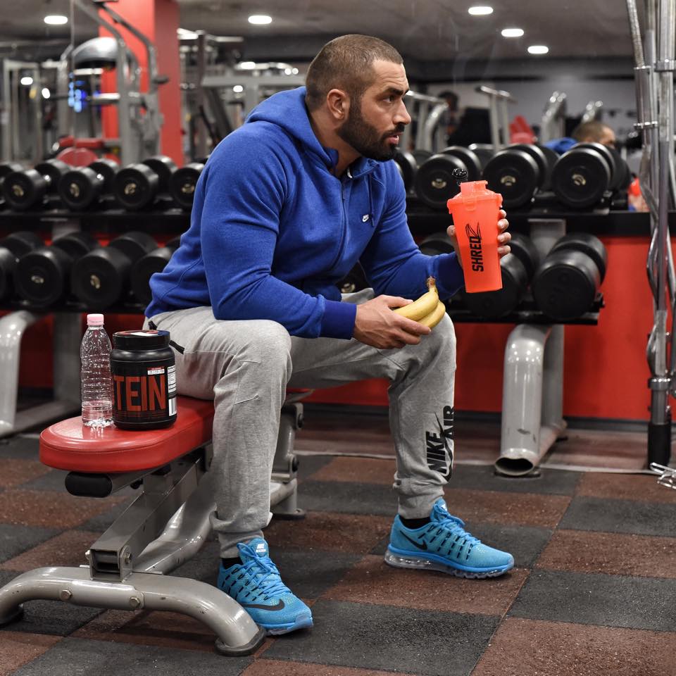 Bananas and Shredz Protein After Workout