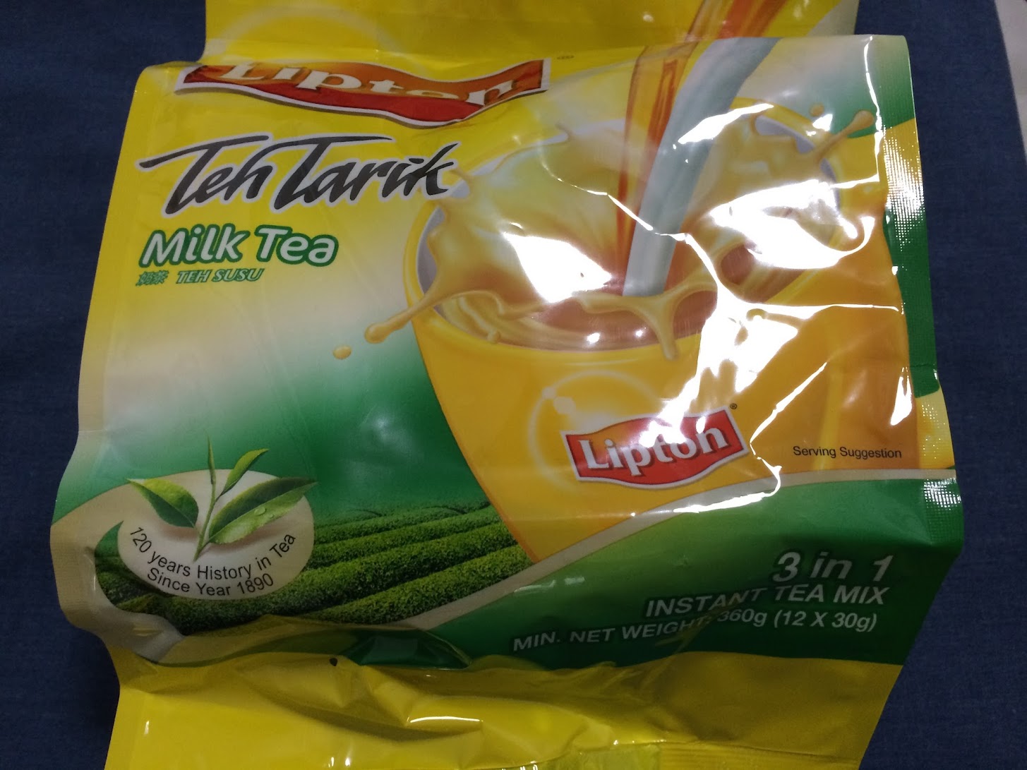 Lipton Milk Tea - Teh Tarik 12s