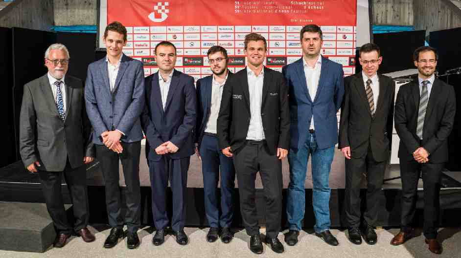 Le Festival d'échecs de Bienne 2018 avec Magnus Carlsen - Photo © site officiel