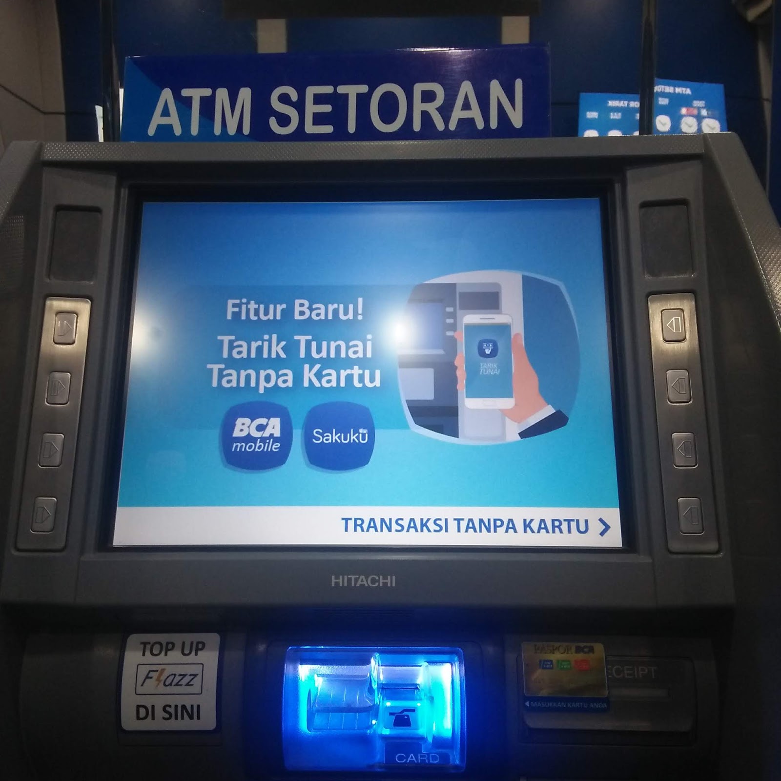 Tarik Tunai Tanpa Kartu ATM | Catatan Efi