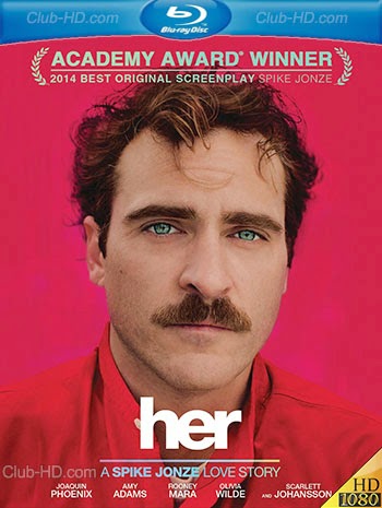 Her (2013) 1080p BDRip Dual Latino-Inglés [Subt. Esp] (Ciencia ficción. Romance. Drama)
