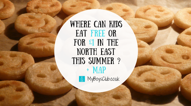 Where can Kids Eat Free (or for £1) in the North East This Summer?