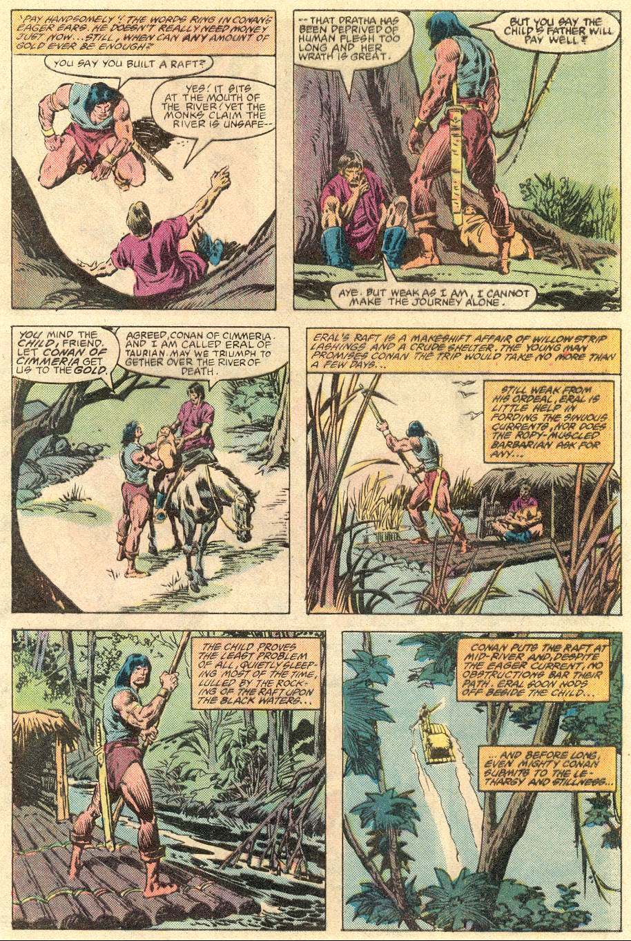 Read online Conan the Barbarian (1970) comic -  Issue #136 - 6