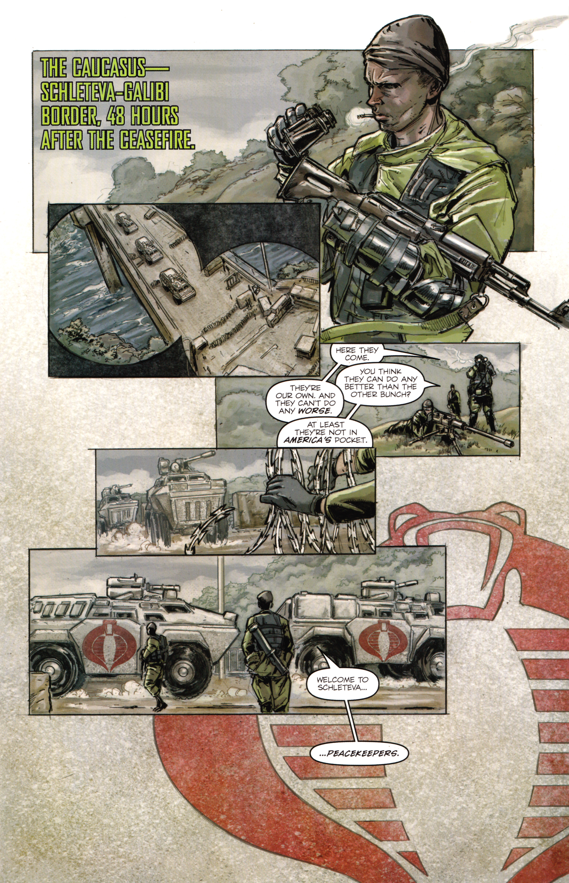 Read online G.I. Joe (2014) comic -  Issue #1 - 5