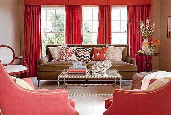 Red And Brown Living Room Ideas – Modern House