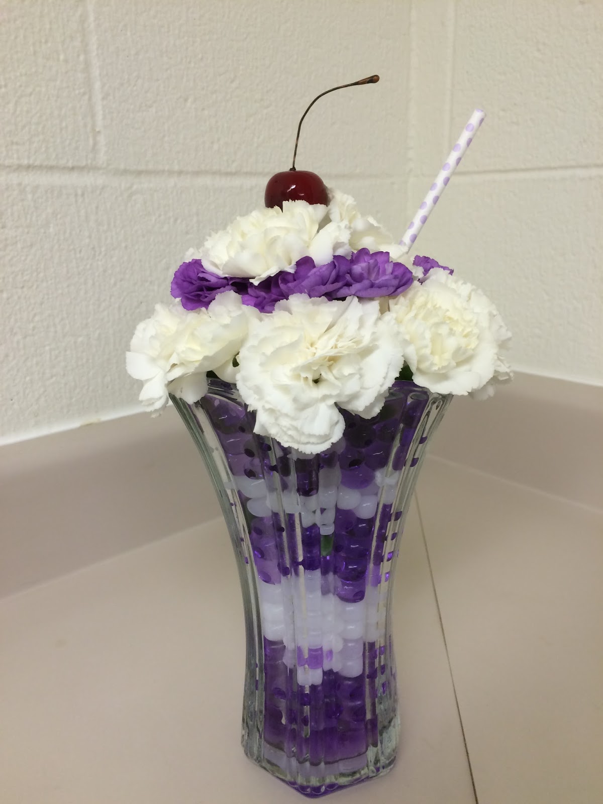 Savvy and Sage DIY Soda Fountain Table Centerpieces