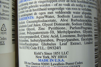thickening shampoos dandruff kiehl
