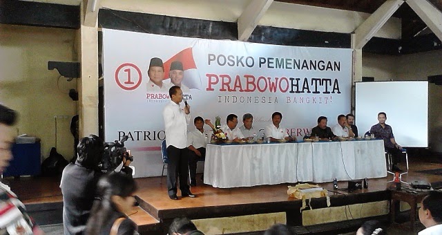 Kubu Prabowo di Bali Protes Alat Peraga Jokowi