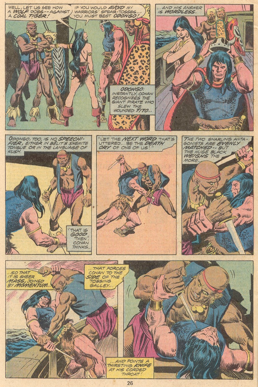 Read online Conan the Barbarian (1970) comic -  Issue #58 - 17