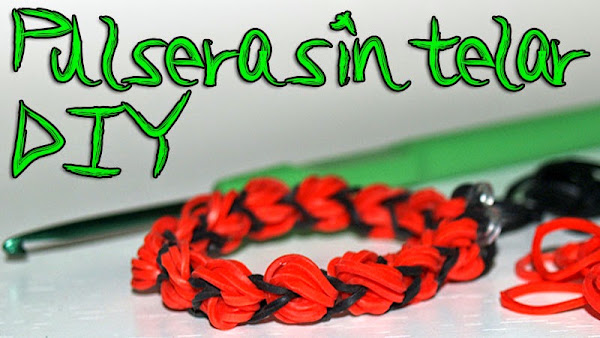Como Hacer UNA Pulsera DE Gomitas SIN Telar- DIY