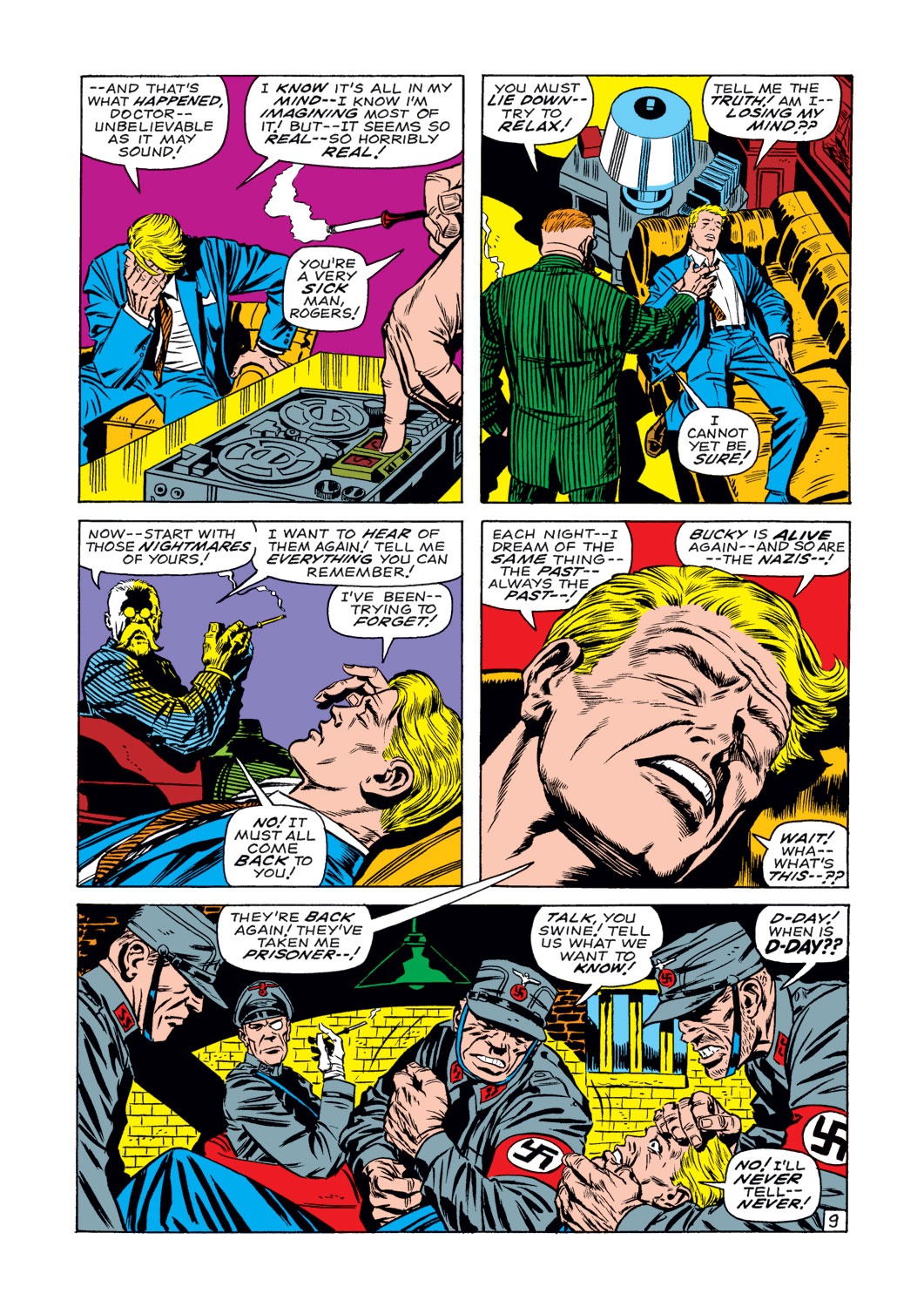 Read online Captain America (1968) comic -  Issue #107 - 10
