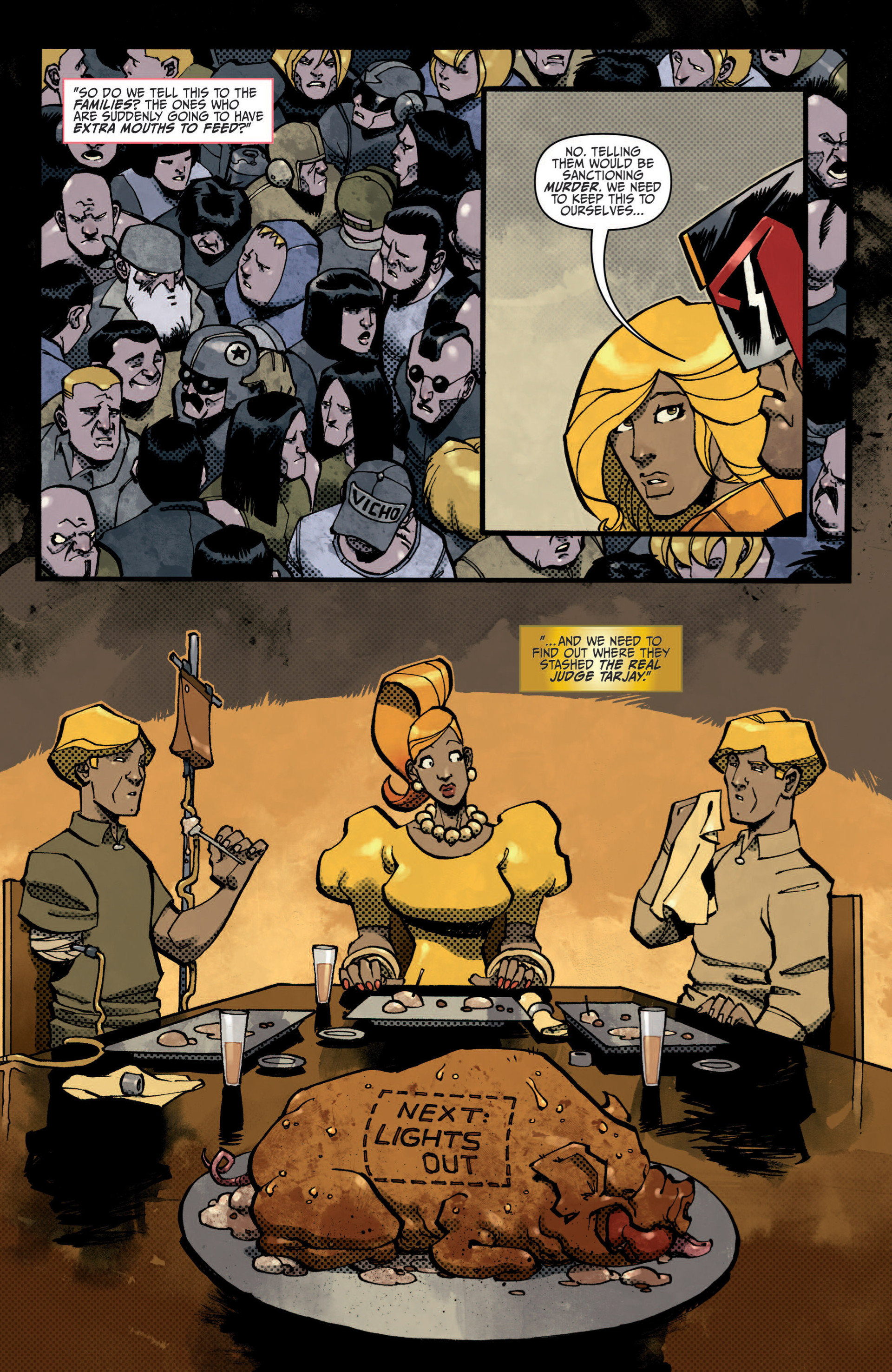 Read online Judge Dredd (2012) comic -  Issue #4 - 19